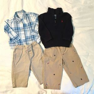 Polo baby boy bundles, ranges size 9mo-18mp